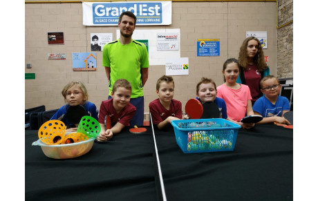 Nouveau groupe pour l'Ecole de Ping