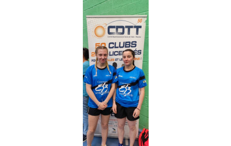 Marine et Lou aux championnats de France par classement